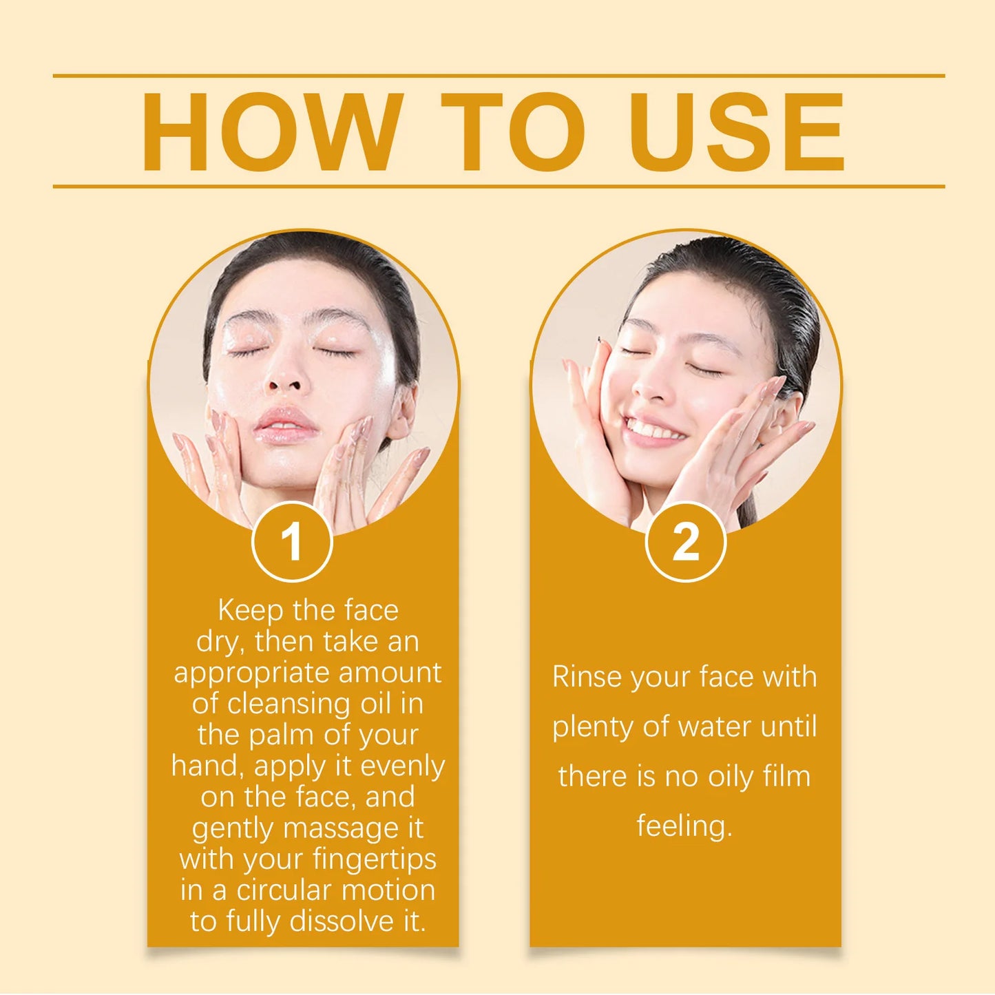 Eelhoe Centella Nettoyage du maquillage du visage Huile Hydratage pour le visage Retrait des pores Nettoyage des soins de la peau sensibles à l'huile